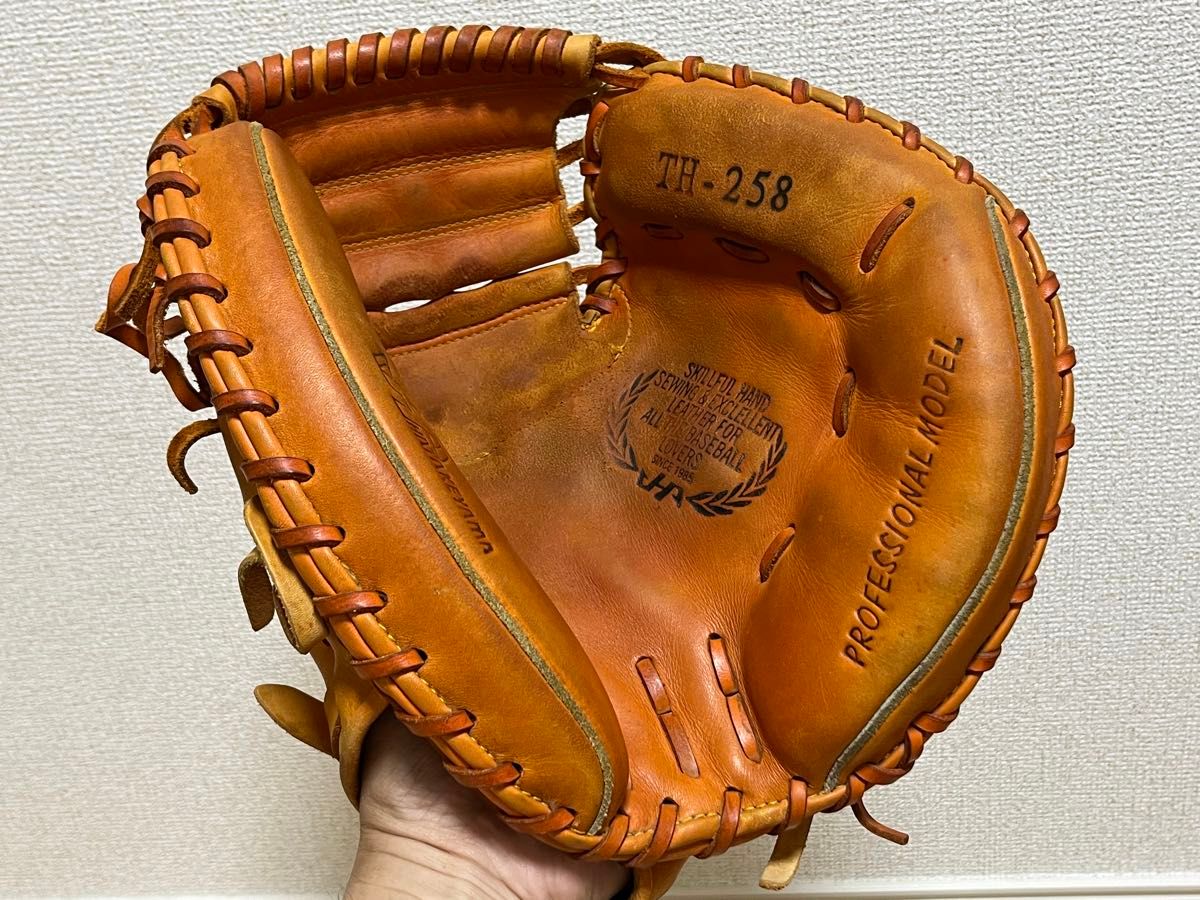 ハタケヤマ HATAKEYAMA 軟式 キャッチャーミット 右投げ 大人用 TH-258