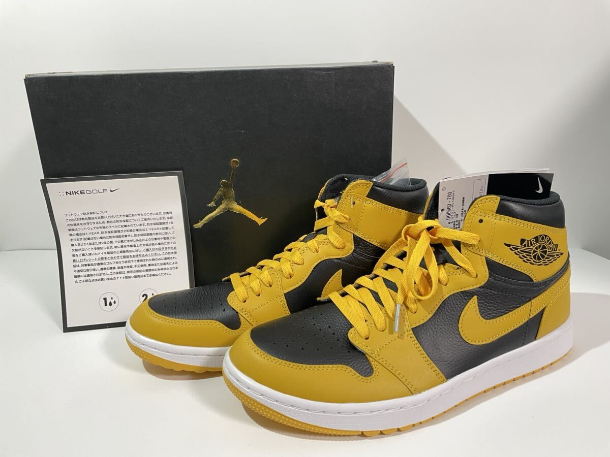 新品】23 5㎝ NIKE AIR JORDAN 1 HIGH GOLF “POLLEN” ナイキ エア