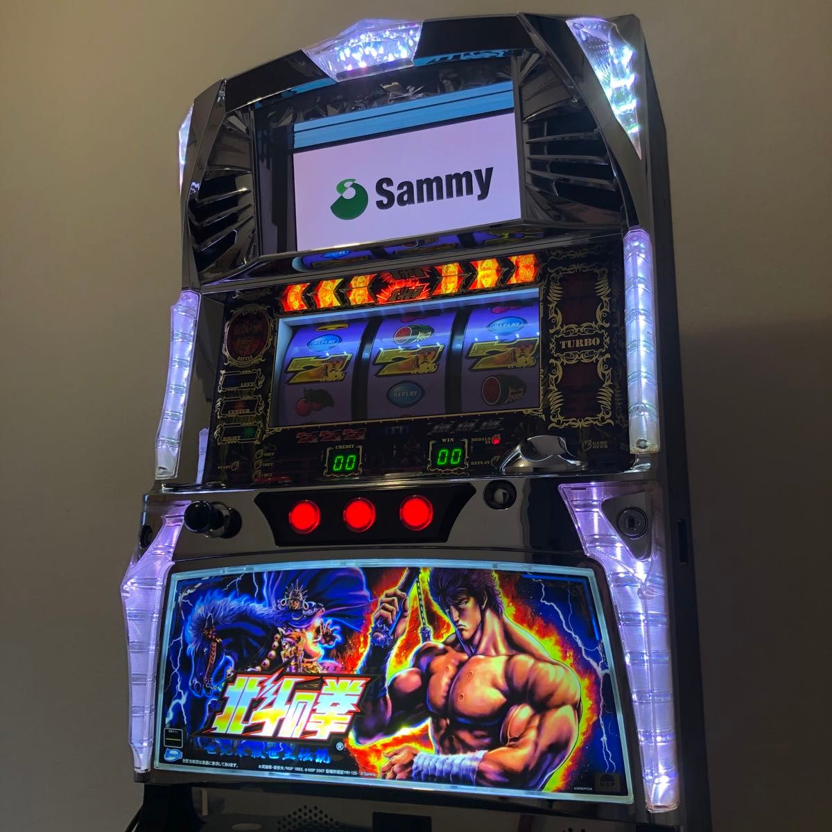 北斗の拳 世紀末救世主伝説 パチスロ スロット 実機 鍵2本 北斗の拳