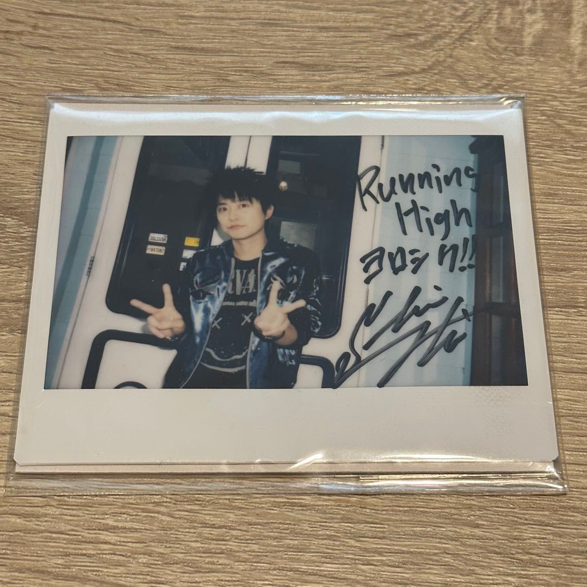 Astro チャウヌ世界2枚限定 直筆サイン入り ポラロイド EUN-WOO Astro