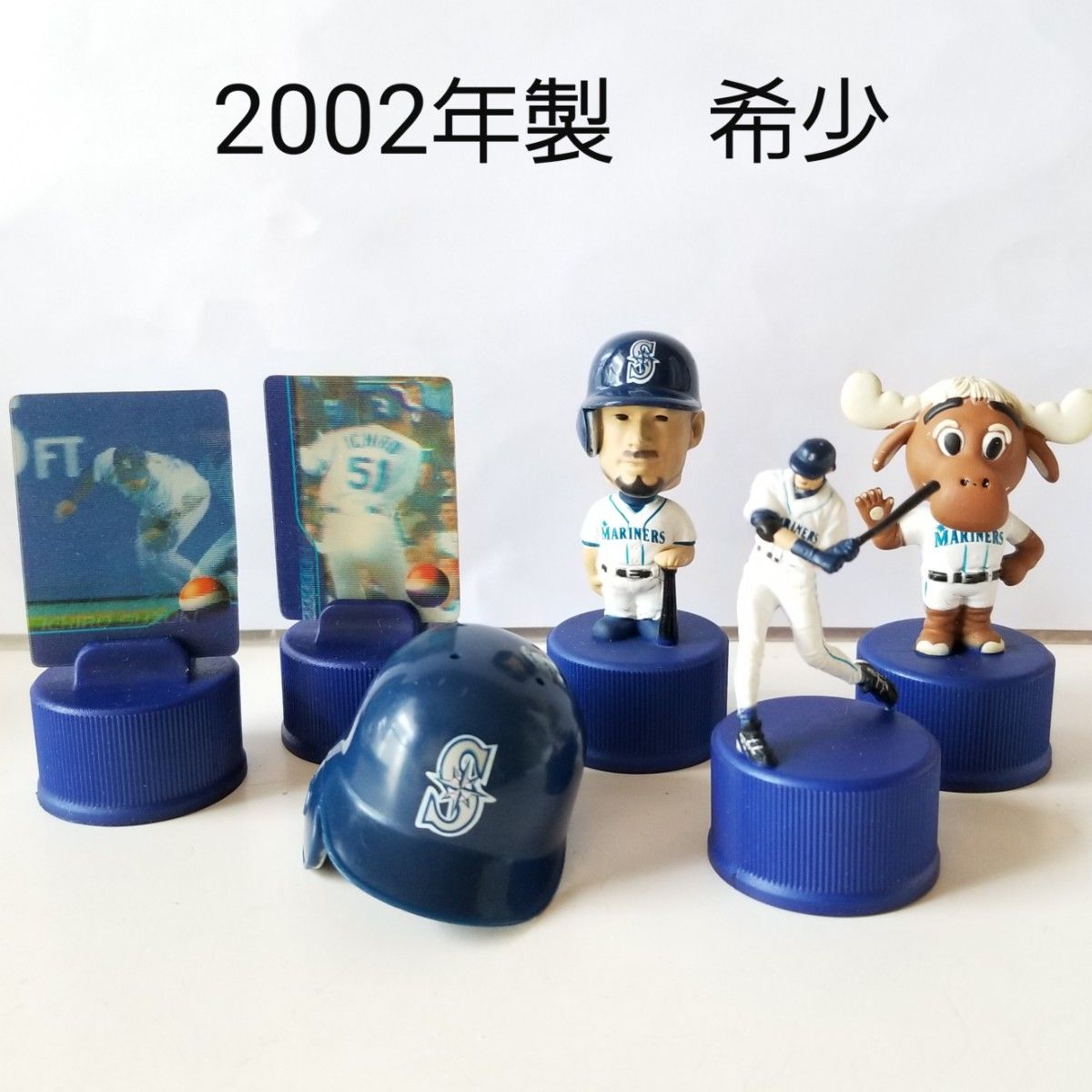 イチロー ボトルキャップ 6個セット ペプシ マリナーズ 送料込み