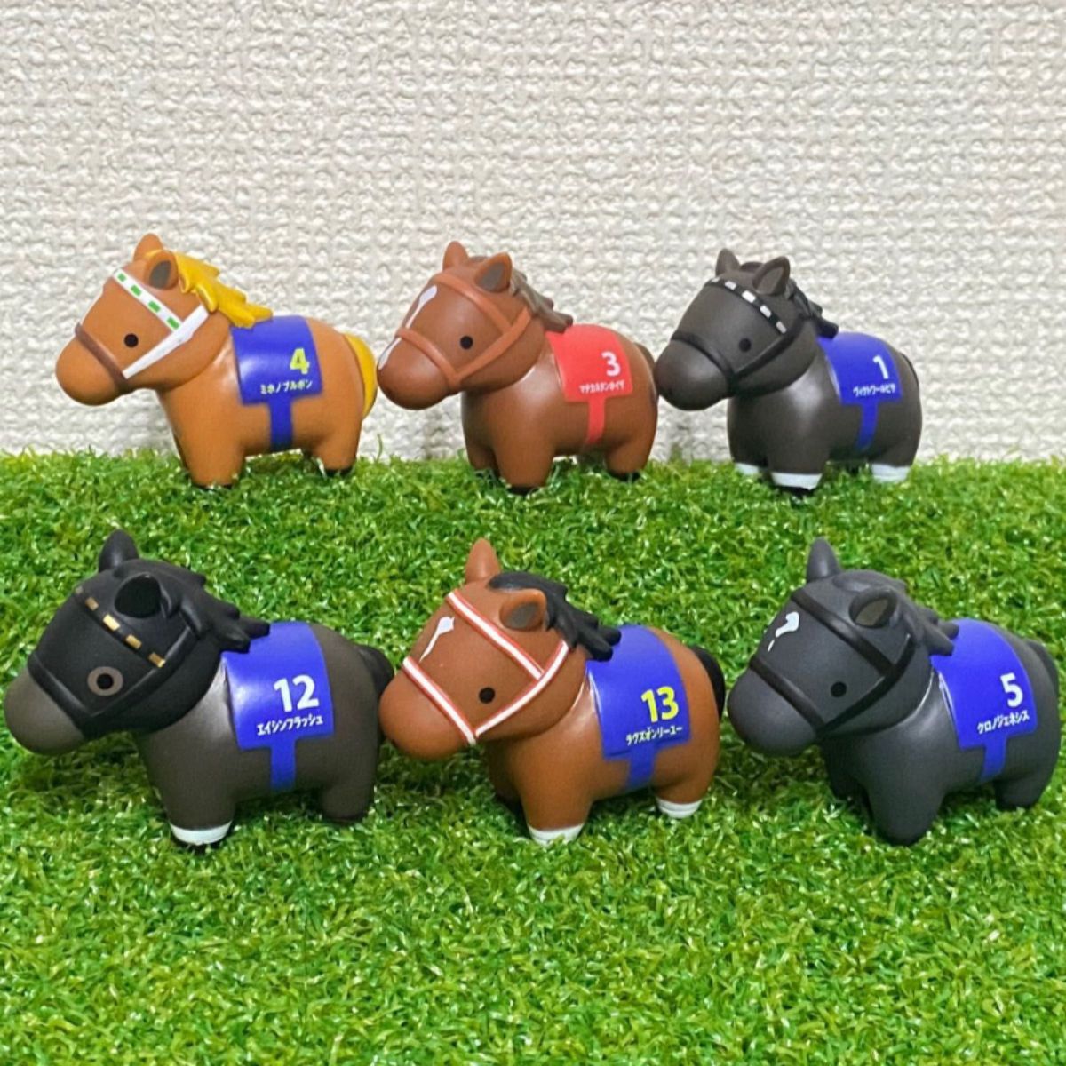 コンプ】サラブレッドコレクション ソフビマスコット6｜Yahoo!フリマ