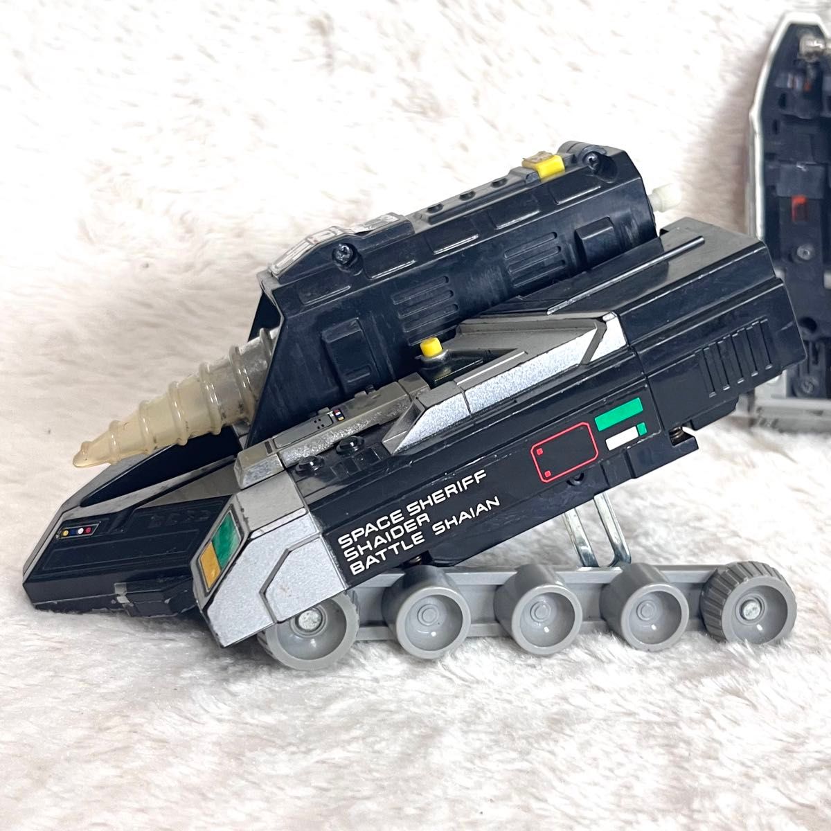 当時物 宇宙刑事シャイダー 超次元戦車 シャイアン DXポピニカ 超合金