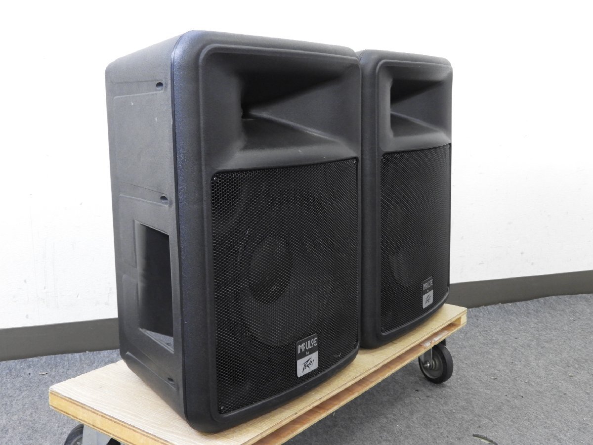 Yahoo!オークション - PEAVEY ピーヴィー IMPULSE 1012 PAスピーカー
