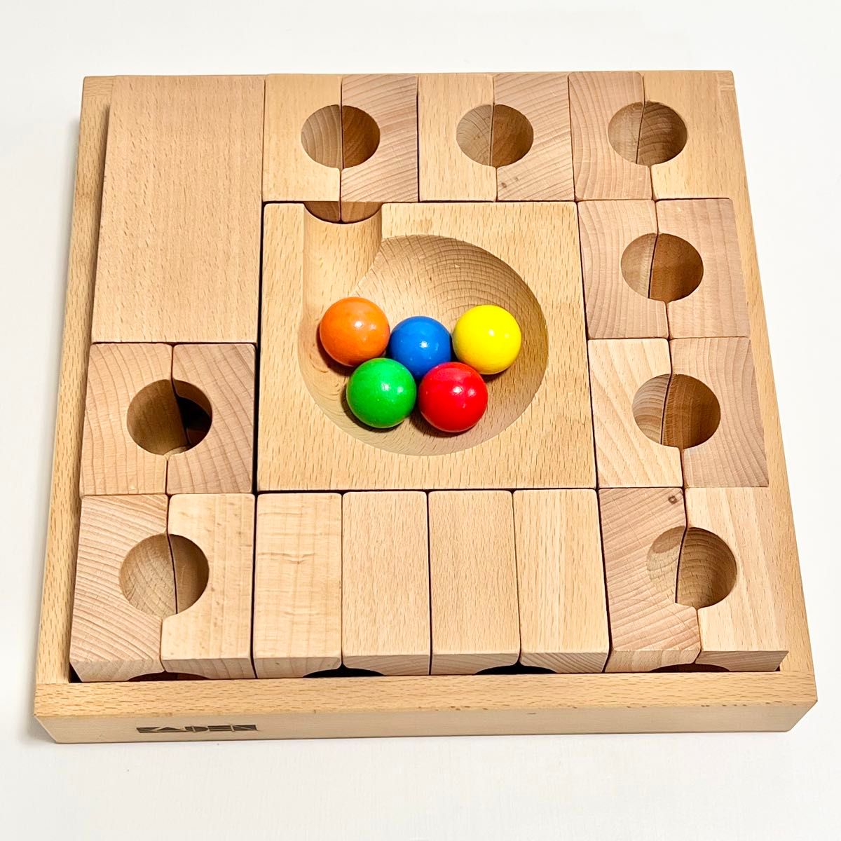 KADEN&KADEN カデンカデン クーゲルバーン 玉転がし 積み木 知育玩具