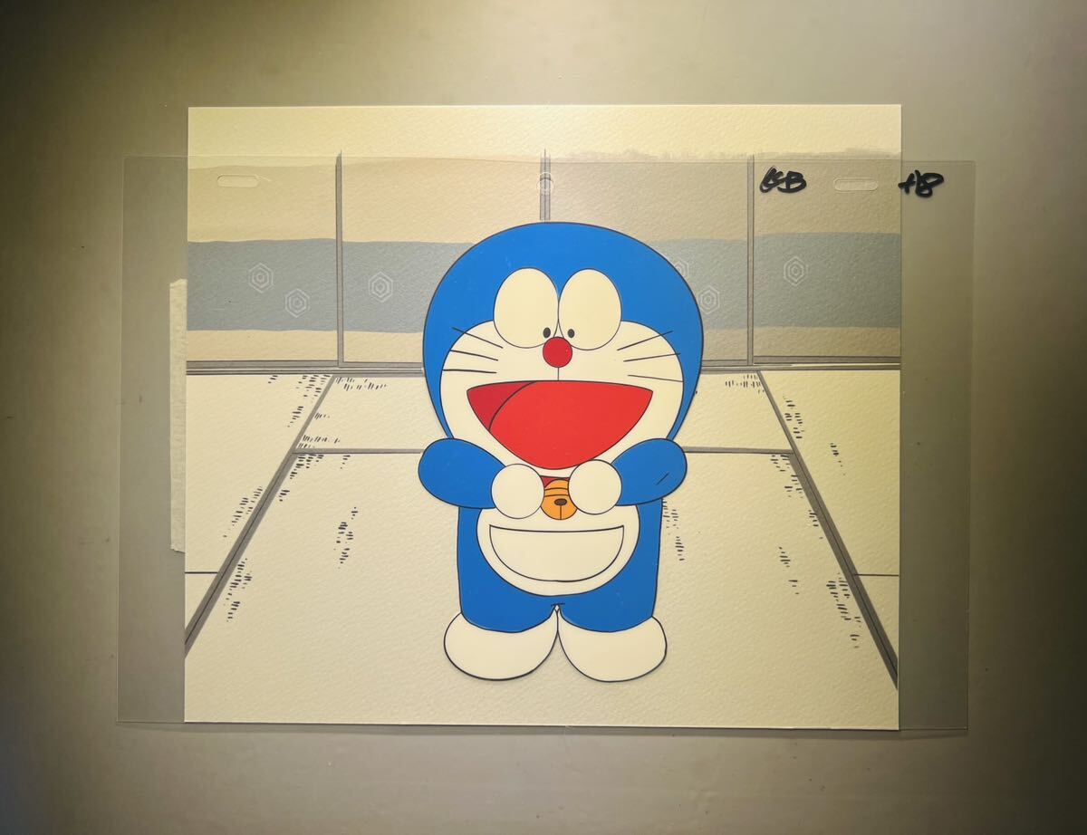 Yahoo!オークション - セル画 ドラえもん アニメ 背景図付き