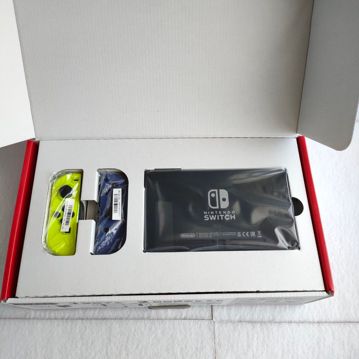 任天堂 Nintendo Switch 本体 ネオンイエロー/ブルー 初期化済/動作