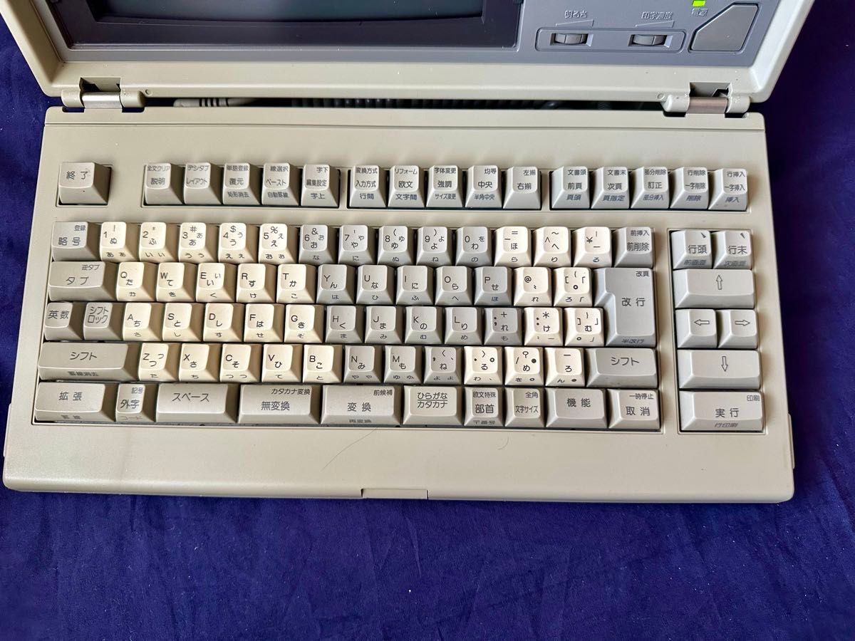 ワープロ NEC 文豪mini7GX【動作確認済】｜Yahoo!フリマ（旧PayPayフリマ）