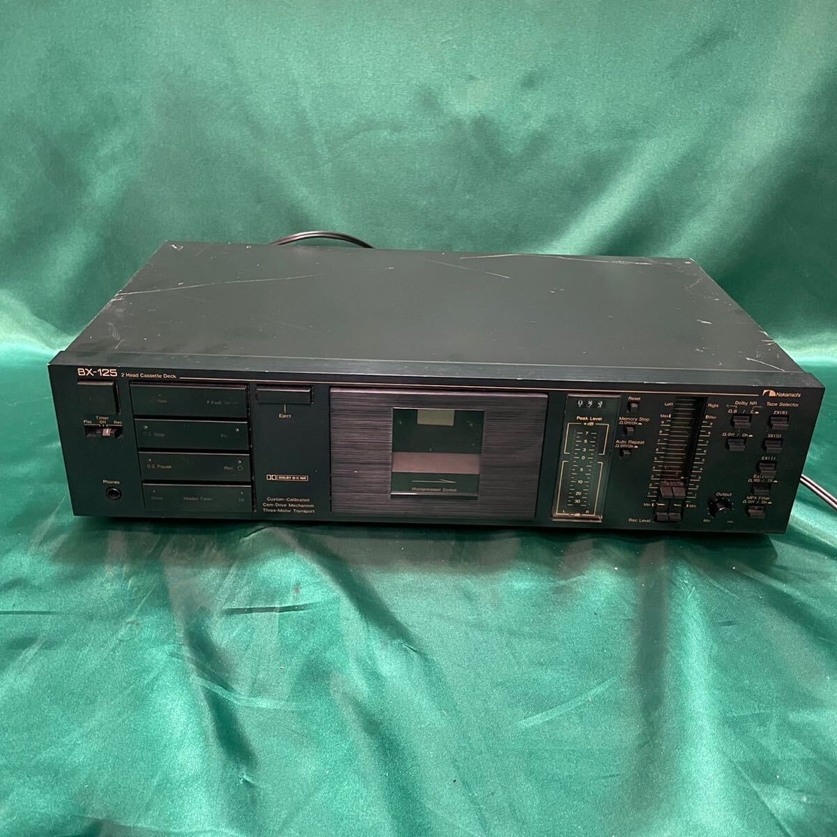 名門 Nakamichi BX-125 カセットデッキ ナカミチ 2ヘッドシングル