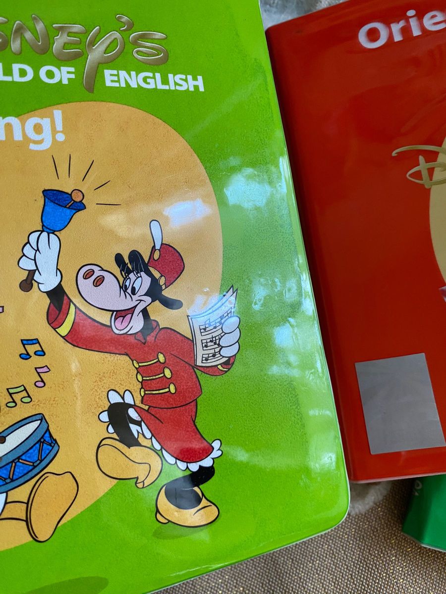 ディズニー World of English Sing Along DVD CD 冊子 シングアロング