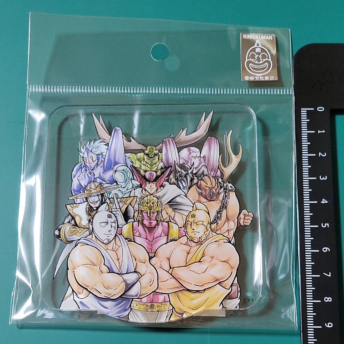 キン肉マン 愛と絆の原画展 コミック 表紙(50巻) アクリルコースター