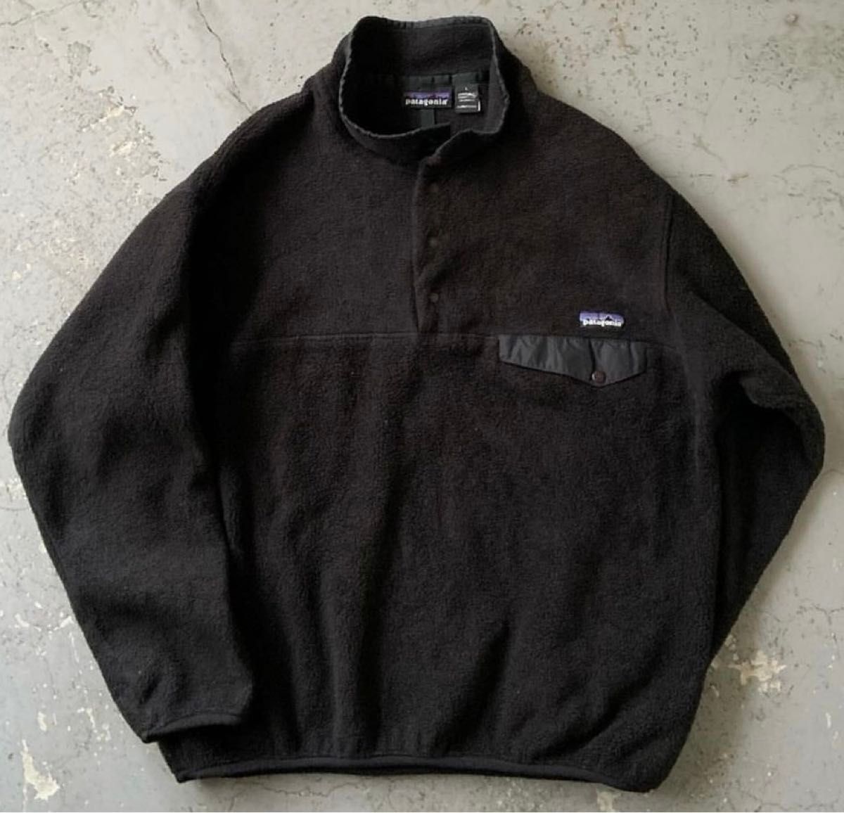 希少 雪無し 雪なし Lサイズ 90s Patagonia パタゴニア シンチラ