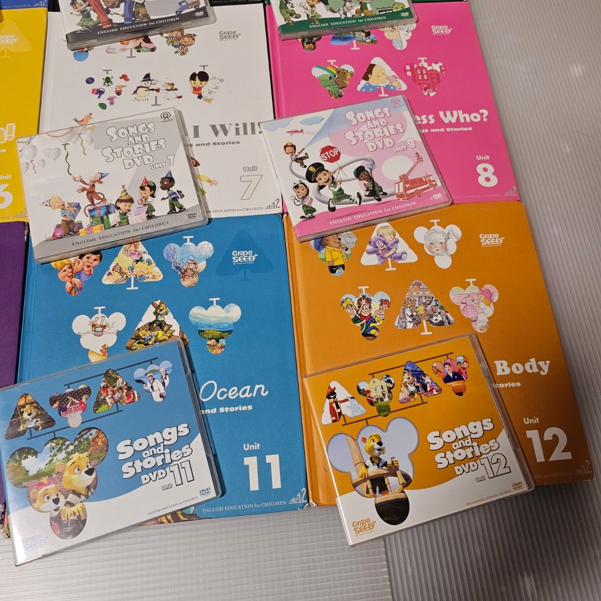 GrapeSEED unit 1 ~ 12 グレープシード ユニット1から12 子ども向け