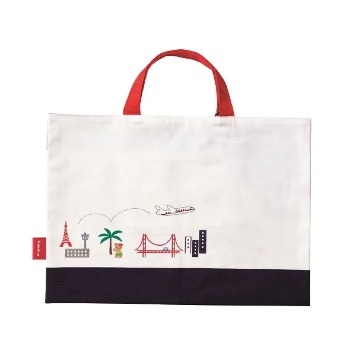 JAL familiar ファミリア JALオリジナル レッスンバッグ JAL機内販売