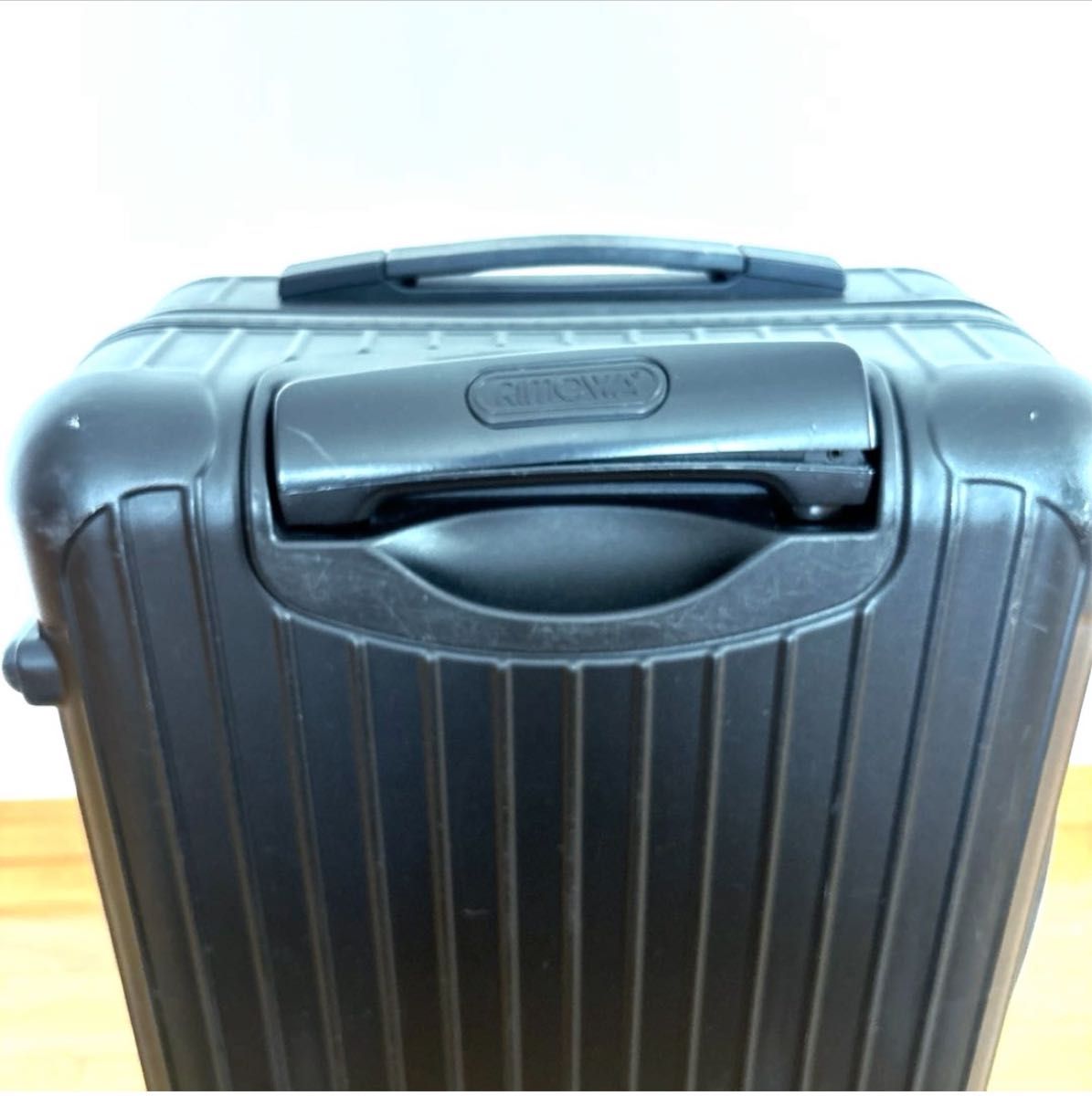 廃盤・希少モデル 旧ロゴRIMOWA SALSAマットブラック 4輪 廃盤・希少