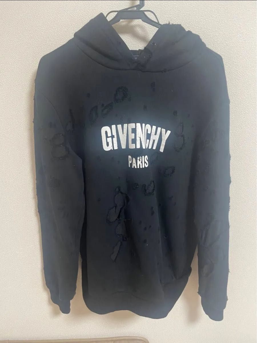 ジバンシー GIVENCHY デストロイパーカー ダメージ加工｜Yahoo!フリマ