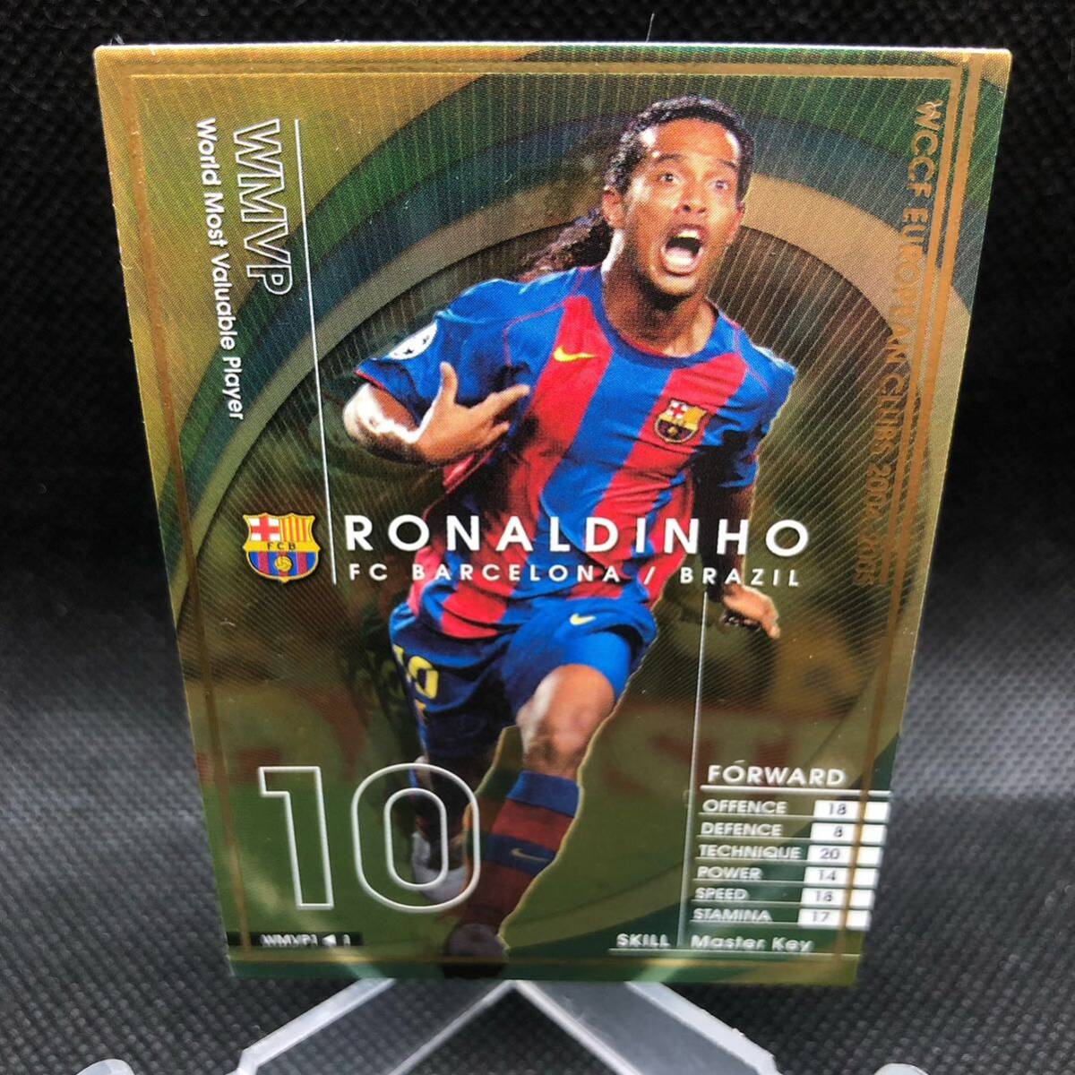 WCCFサッカー PANINI 2004-2004 ロナウジーニョ WMVP｜Yahoo!フリマ