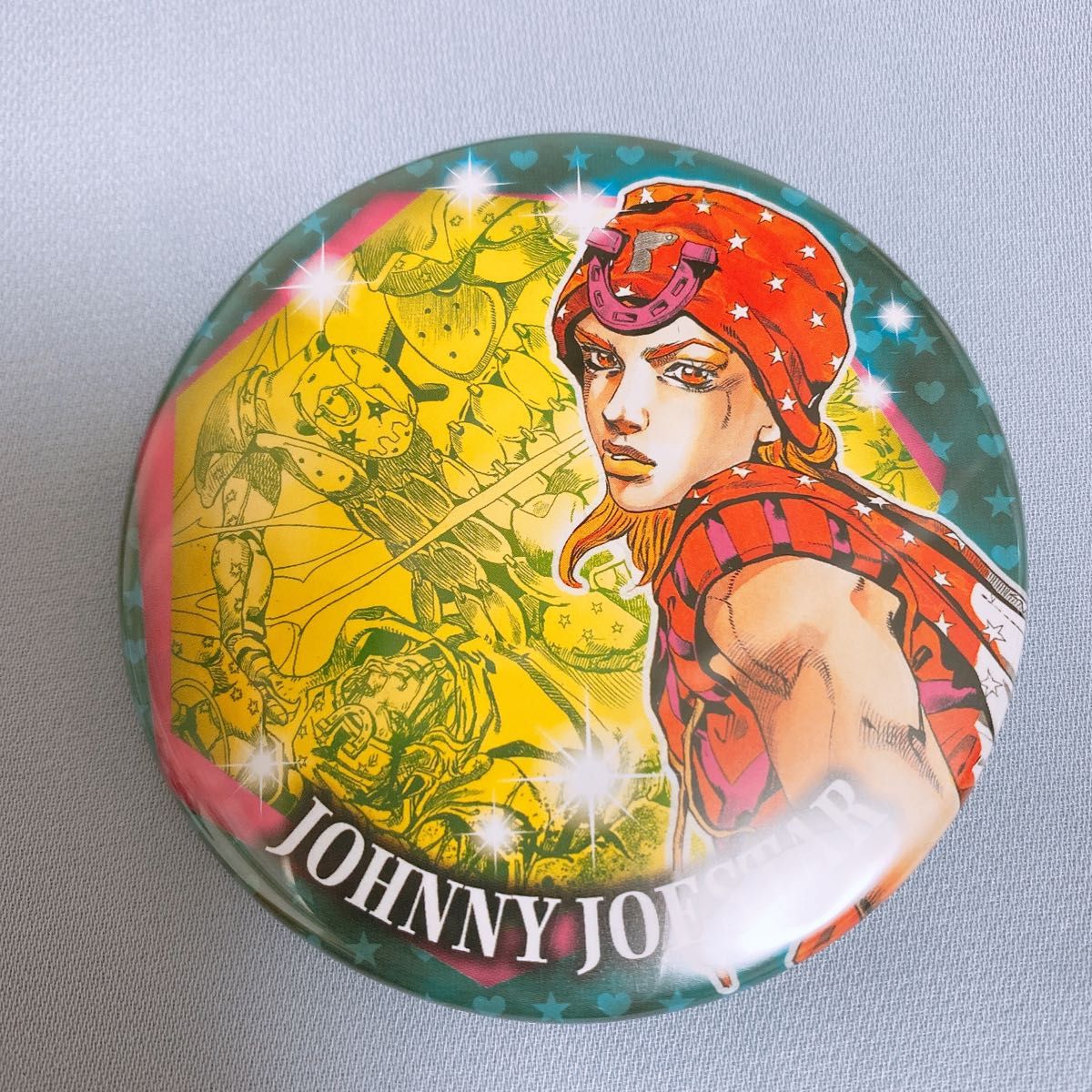 希少】ジョジョ展 HEROES缶バッジ ジョニィ・ジョースター ジョジョ