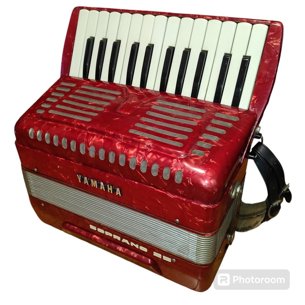昭和レトロ】YAMAHA S-25B アコーディオン 昭和レトロ】YAMAHA