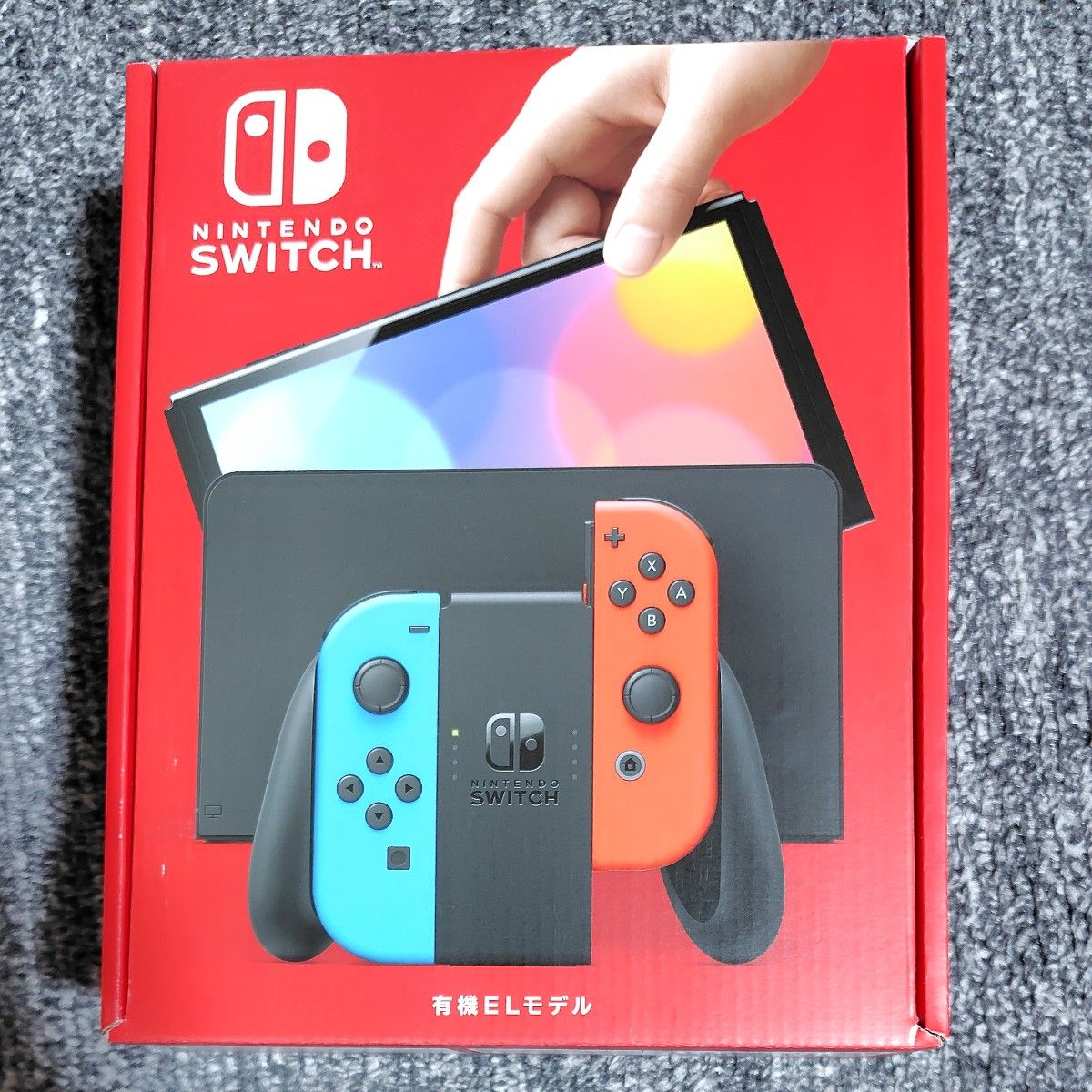 説明文必読 新品未開封 Nintendo Switch 有機ELモデル ネオンブルー