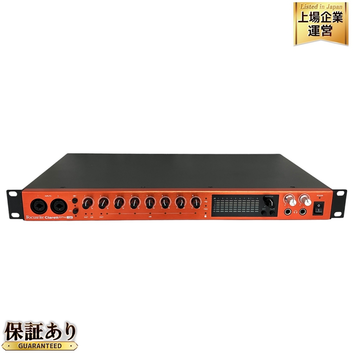 Yahoo!オークション - FOCUSRITE Clarett 8 Pre USB オーディオインタ