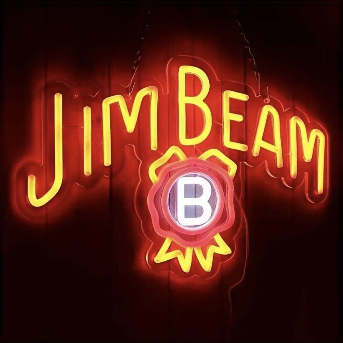 JIMBEAM LEDネオンサイン ネオン看板 3色 USB電源 アメリカン雑貨