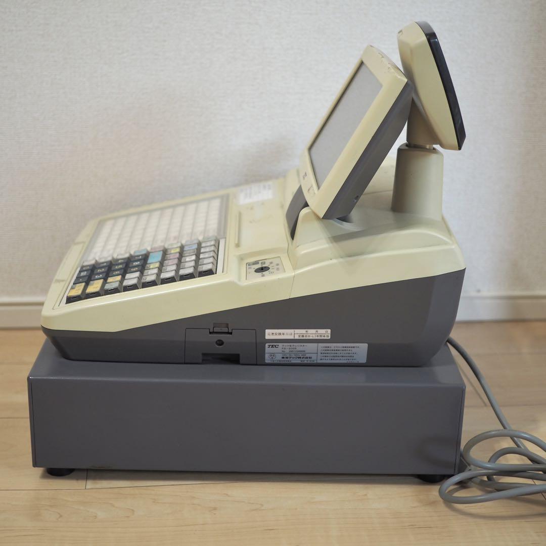 電子レジスター 東芝TEC FS-2055 レジ 鍵付き｜Yahoo!フリマ（旧PayPay