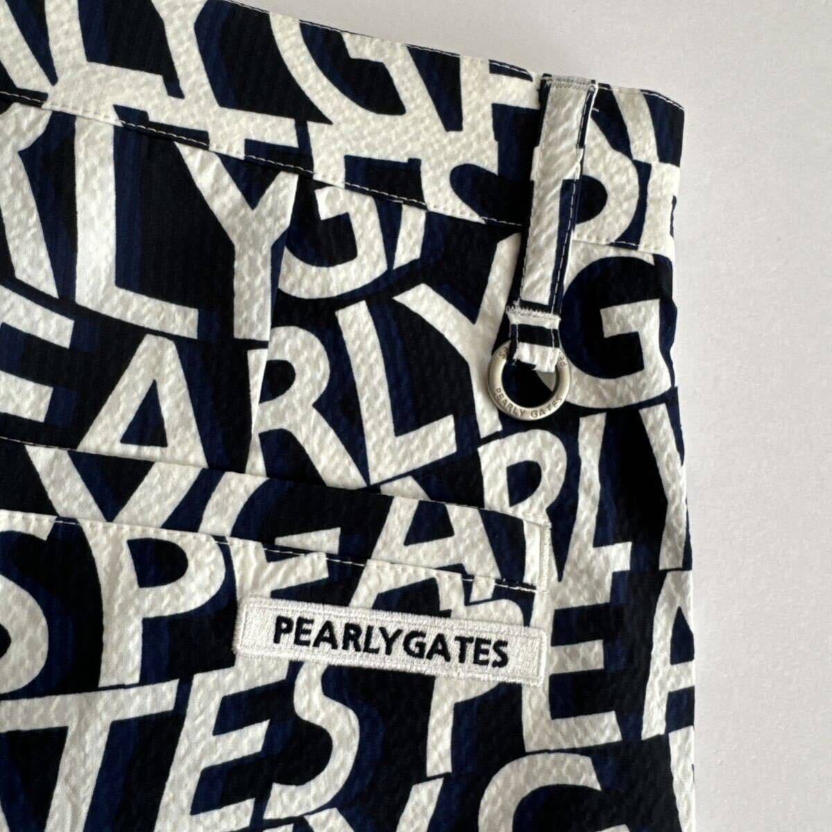 5/L新品/人気/パーリーゲイツ/pearly gates メンズ サッカー地 総柄