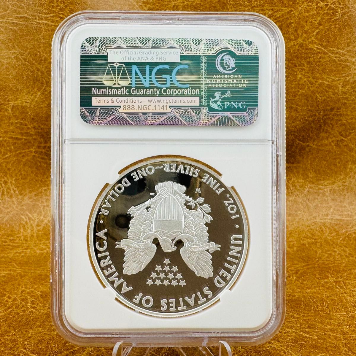 イーグル 銀貨 2010年 NGC PF70 最高鑑定 プルーフ ウルトラカメオ