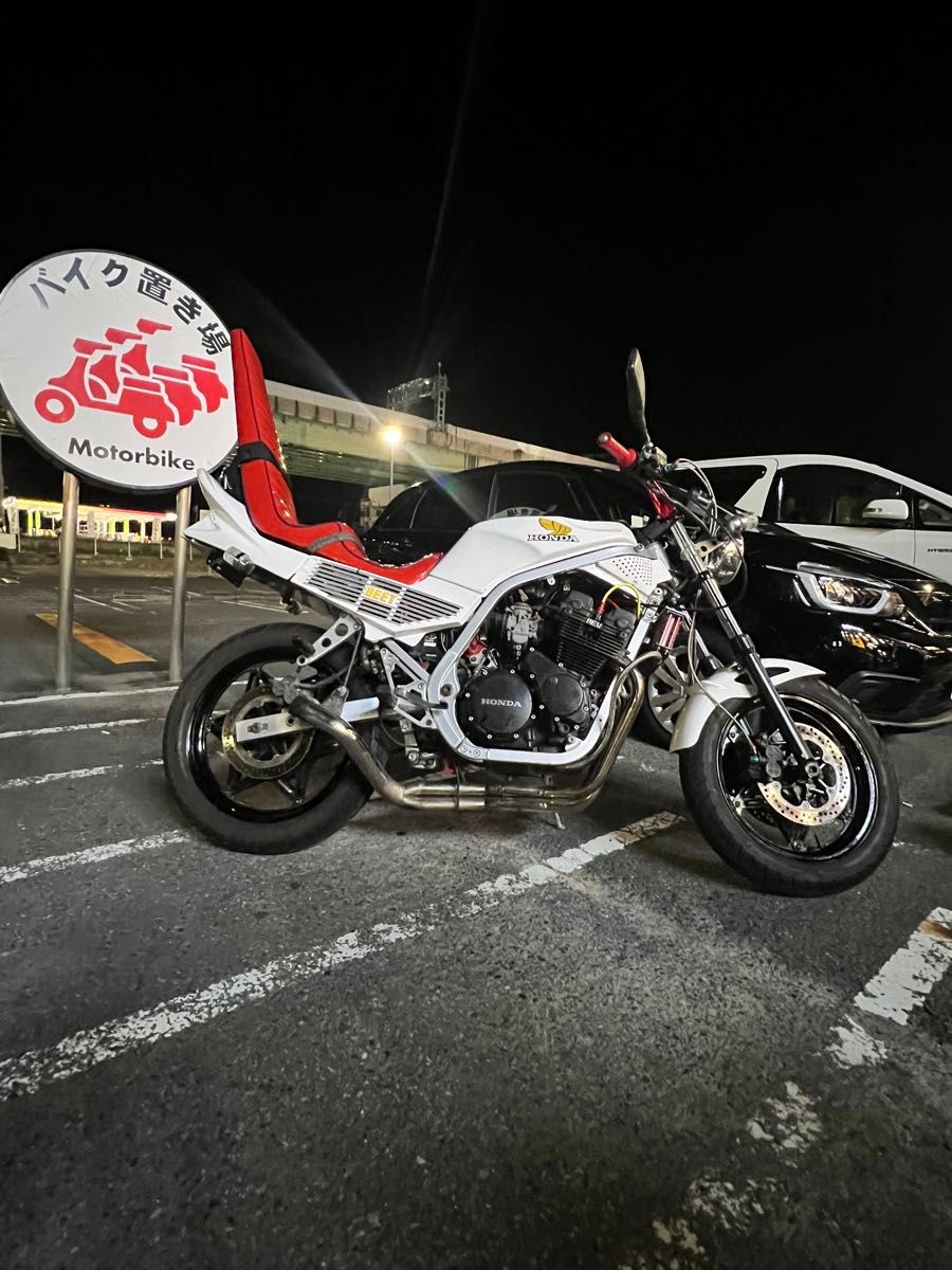 cbr400f 三段シート