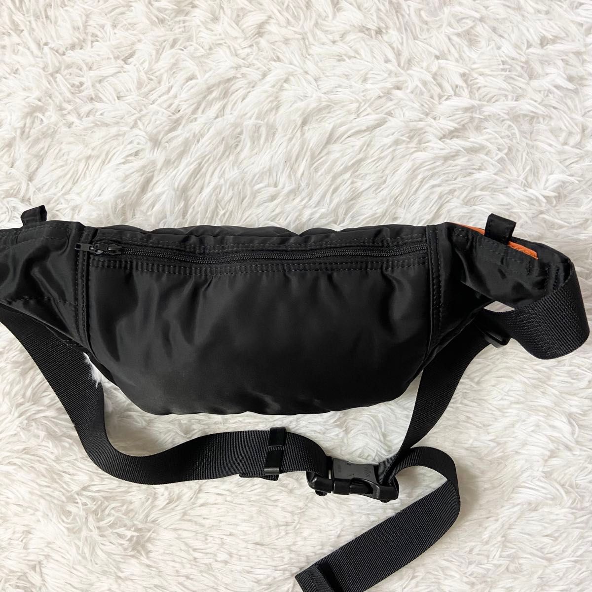 美品 ポーター タンカー ウエストバッグ ボディバッグ 黒 ユニセックス