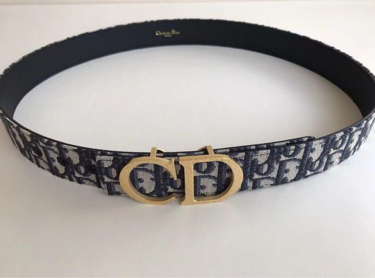DIOR ディオール CD リバーシブル ベルト ゴールド｜Yahoo!フリマ（旧