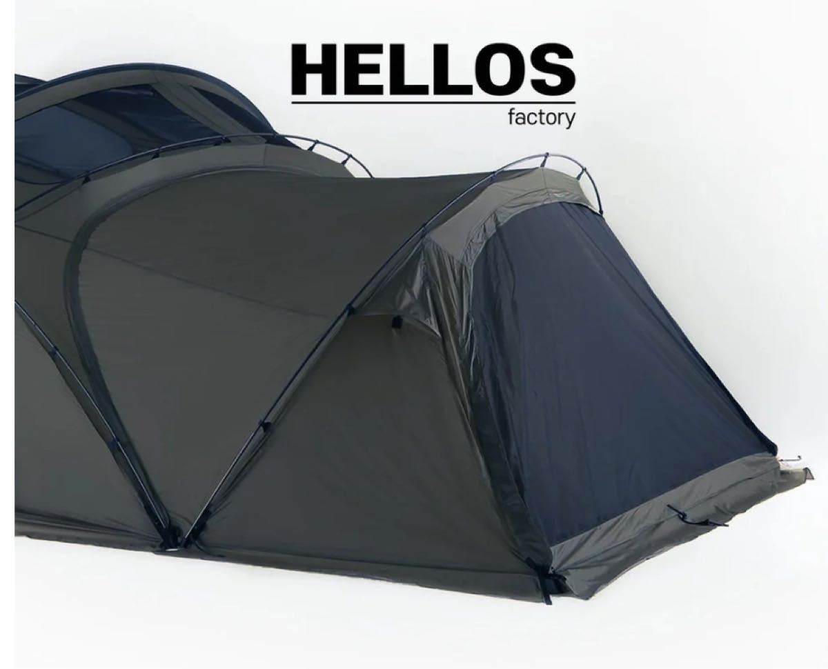 未使用 hellos snail slug shelter シェルター ヘロス テント アーミー