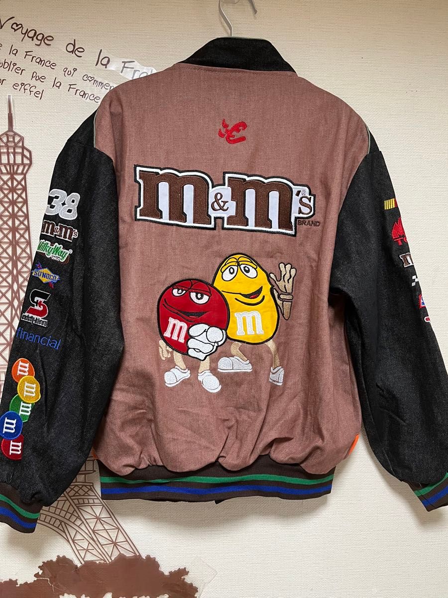 JH DESIGN m&m'sレーシングジャケット総刺繍パッチワーク｜Yahoo