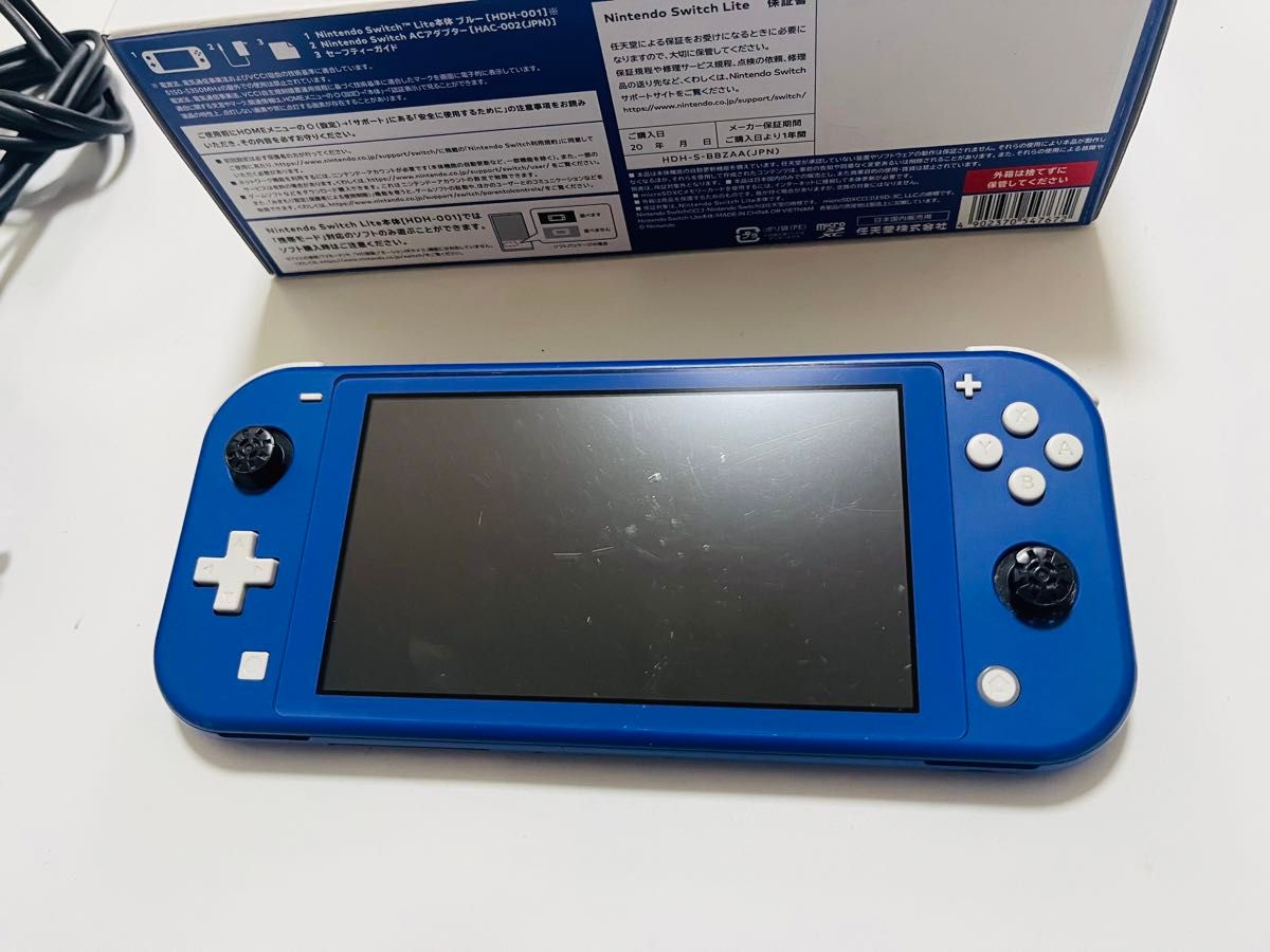 Nintendo Switch Lite ブルー 本体 ACアダプター付き Nintendo Switch