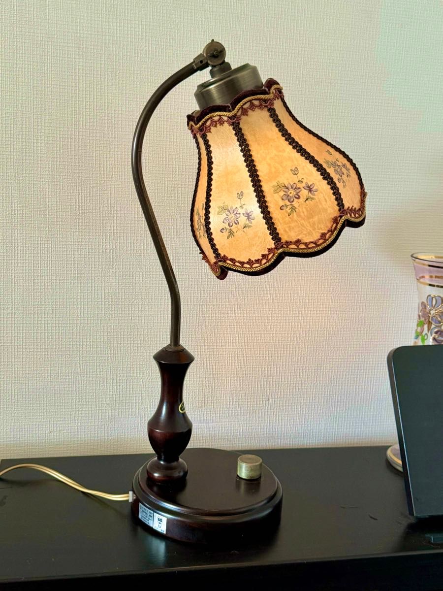新日本照明 Dimmer 卓上ランプ スタンドライト アンティーク 昭和