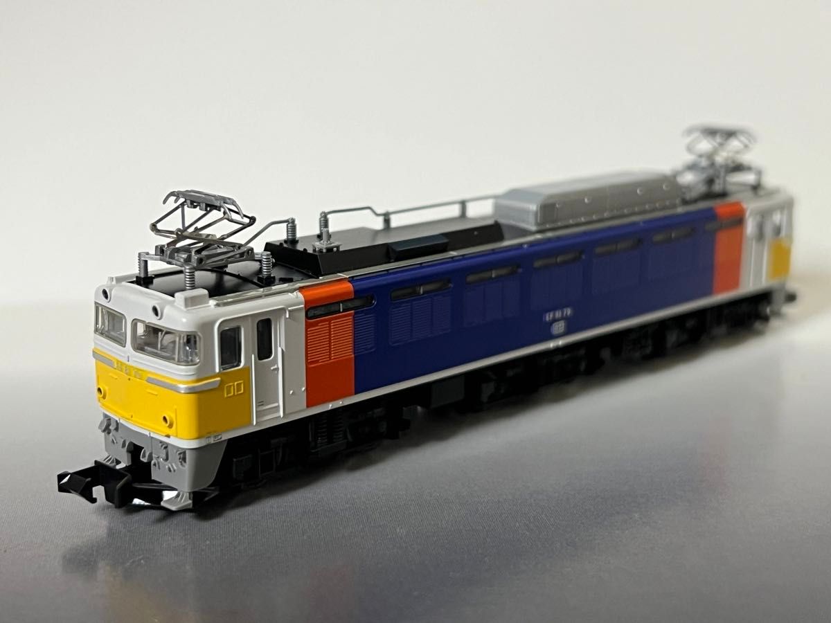 tomix 2141 EF81形電気機関車(カシオペア色)小加工品 EF81 79(白Hゴム