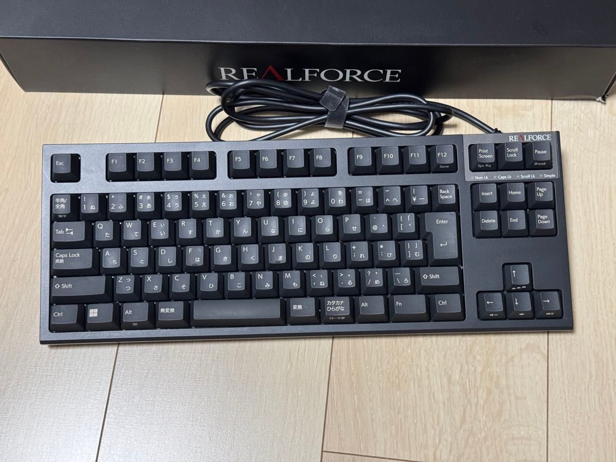 東プレ REALFORCE R3S KEYBOARD R3SC13 日本語配列 静音 30g
