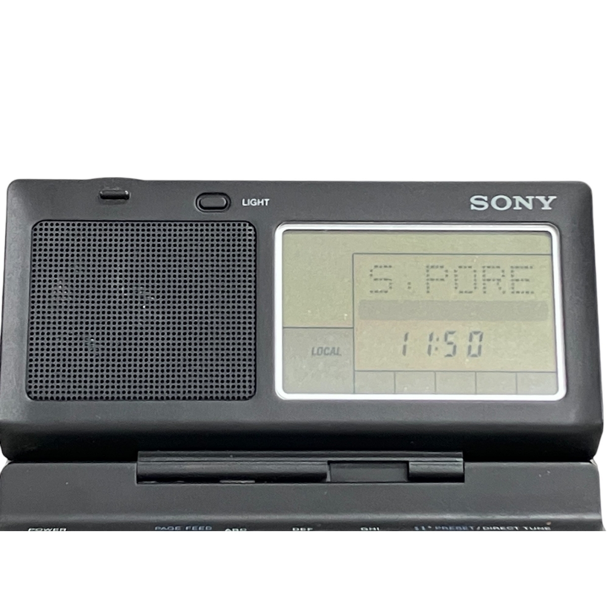 Yahoo!オークション - SONY ICF-SW100 ワールドバンドレシーバー ラジ