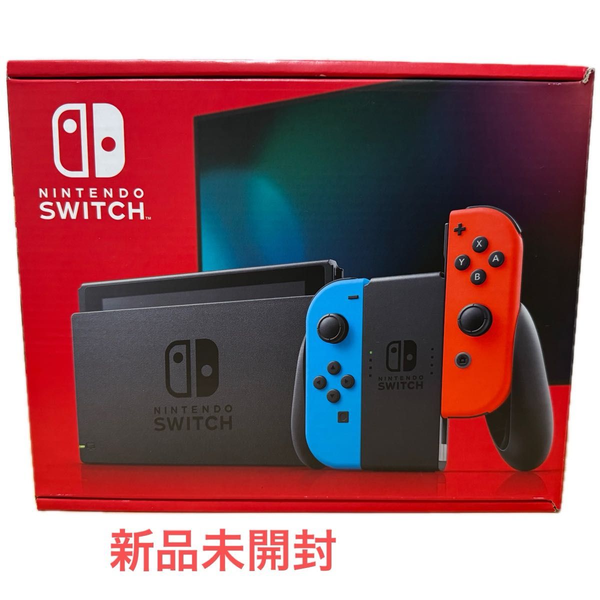 Nintendo Switch 青/赤 本体 + カセット2つ Nintendo Switch 青/赤