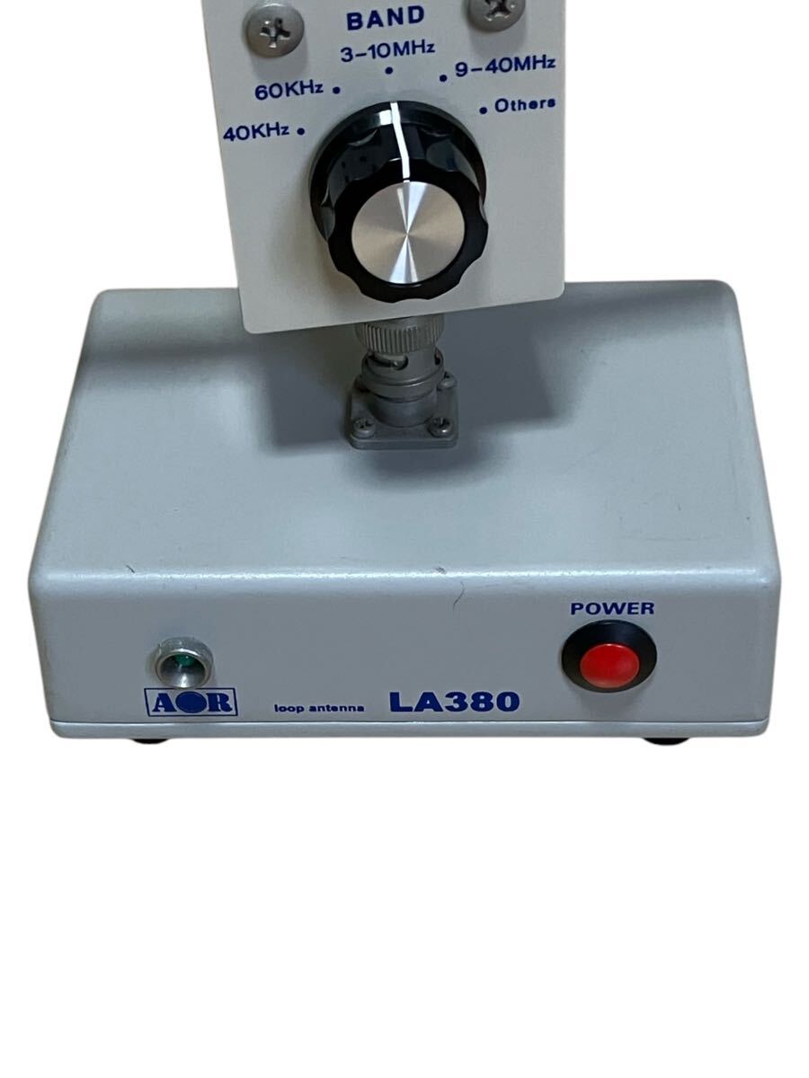 新品】 AOR LA380 loop antenna ループアンテナ 室内受信 新品】 AOR