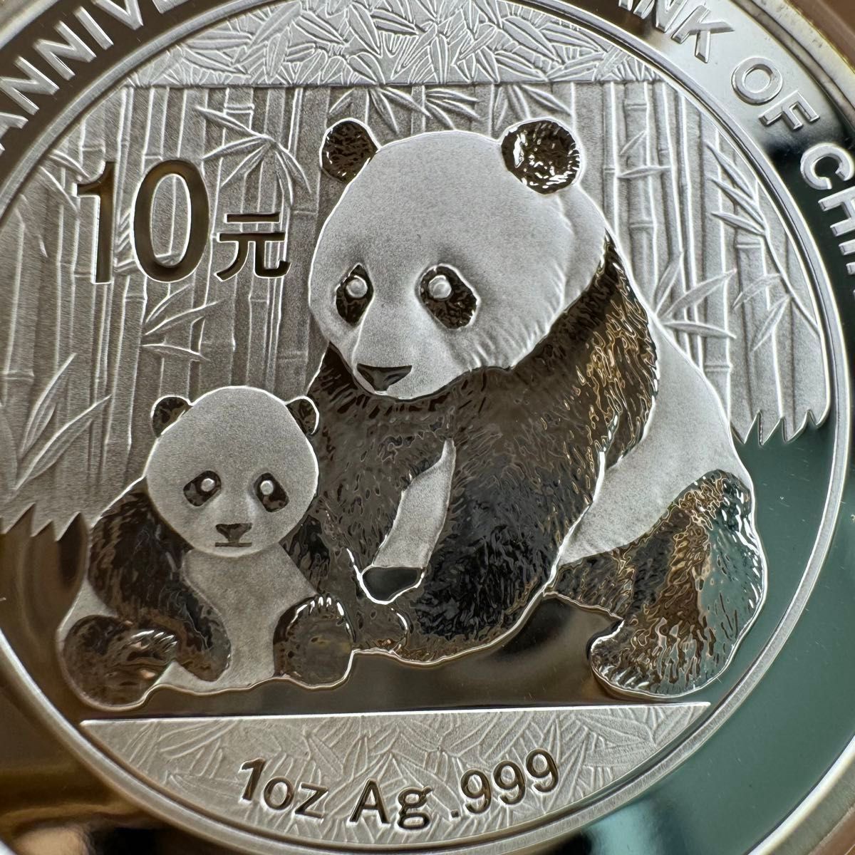 レア品 中国 パンダ銀貨 2012年 純銀 コインカプセル付き 特別限定版