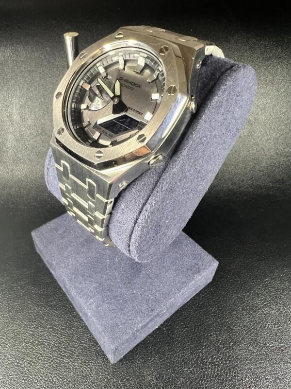 G-SHOCK GM-2100専用 カスタム用パーツ カシオク 第四代 メタル ベゼル