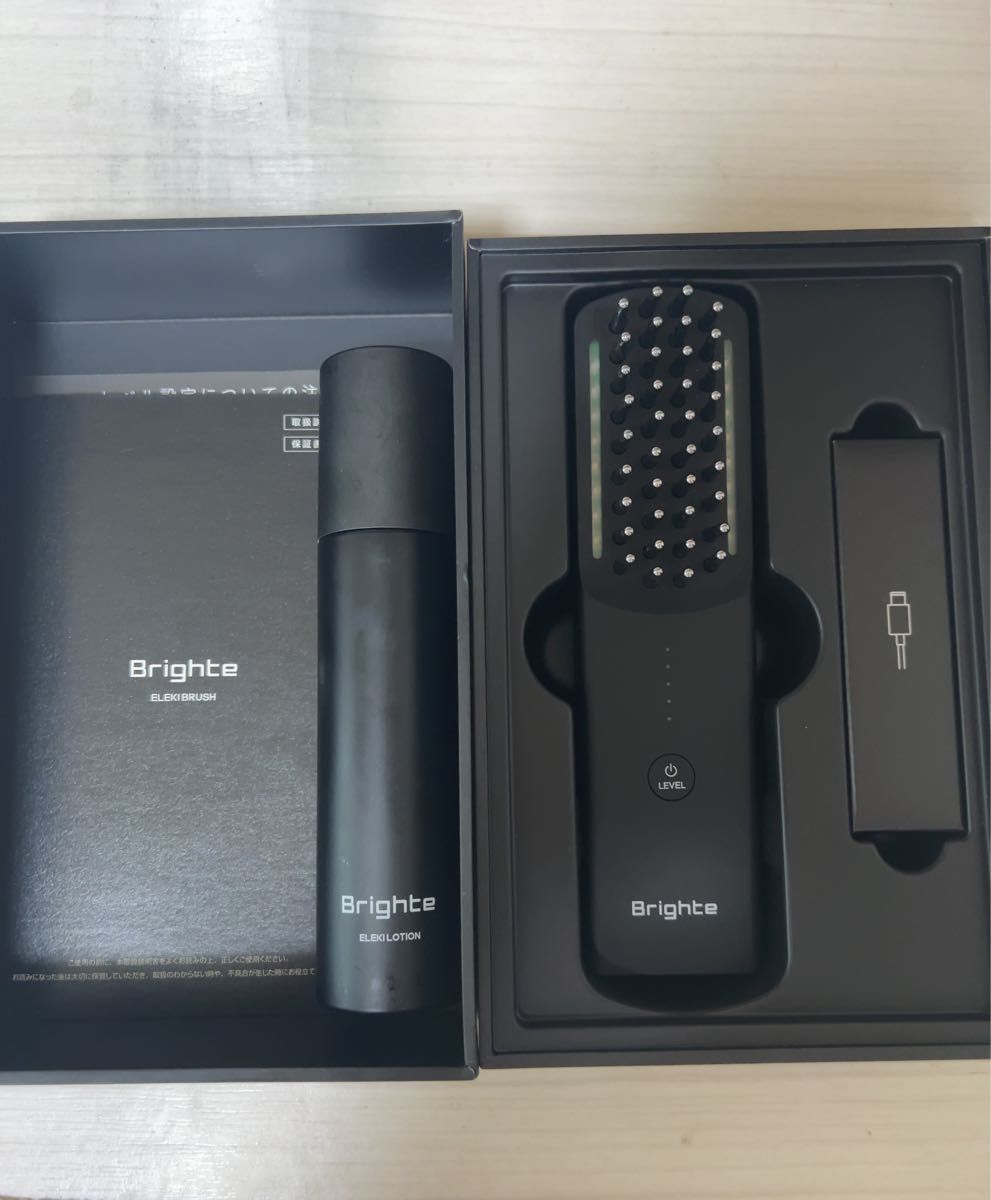 Brighte ELEKI BRUSH ブライト エレキブラシ 美顔器｜Yahoo!フリマ（旧
