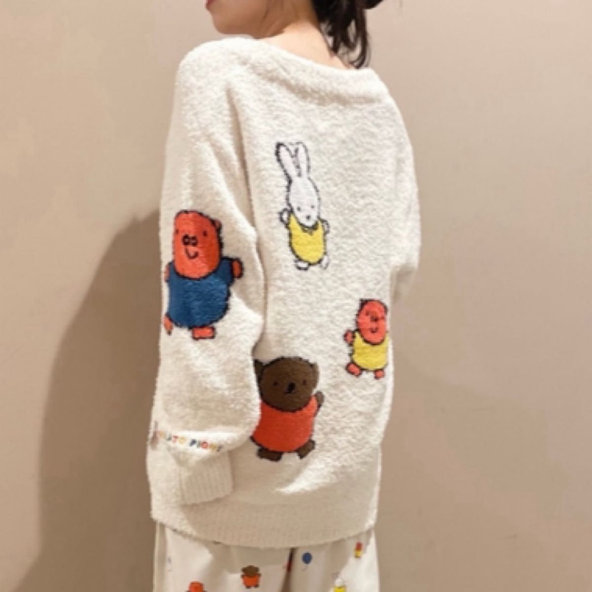 新品 ジェラートピケ ミッフィーカーディガン L｜Yahoo!フリマ（旧