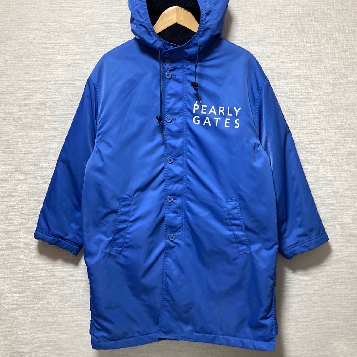 PEARLY GATES ベンチコート パーリーゲイツ 裏地ボアコート ナイロン