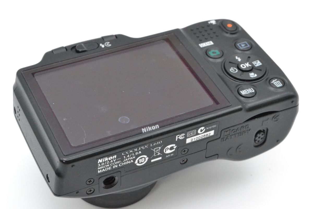 Yahoo!オークション - 動作未確認 ニコン NIKON COOLPIX L610 #1321