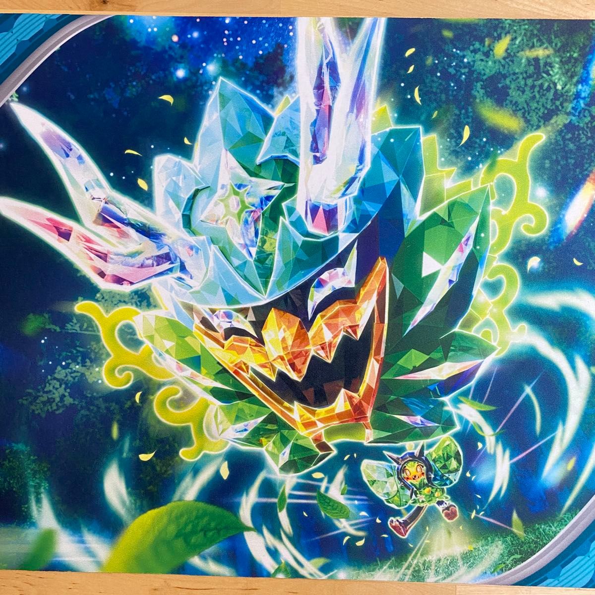 オーガポン プレイマット プレマ ポケカ みどりのめん 海外 pokemon