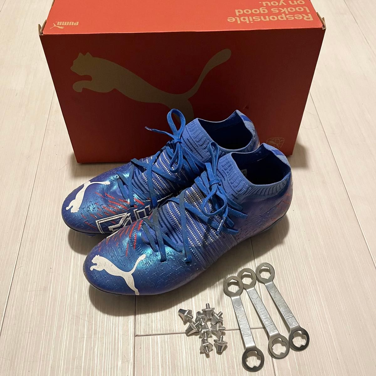 PUMA プーマ フューチャーZ 1 2ミックス SG 26 5 取替式サッカー