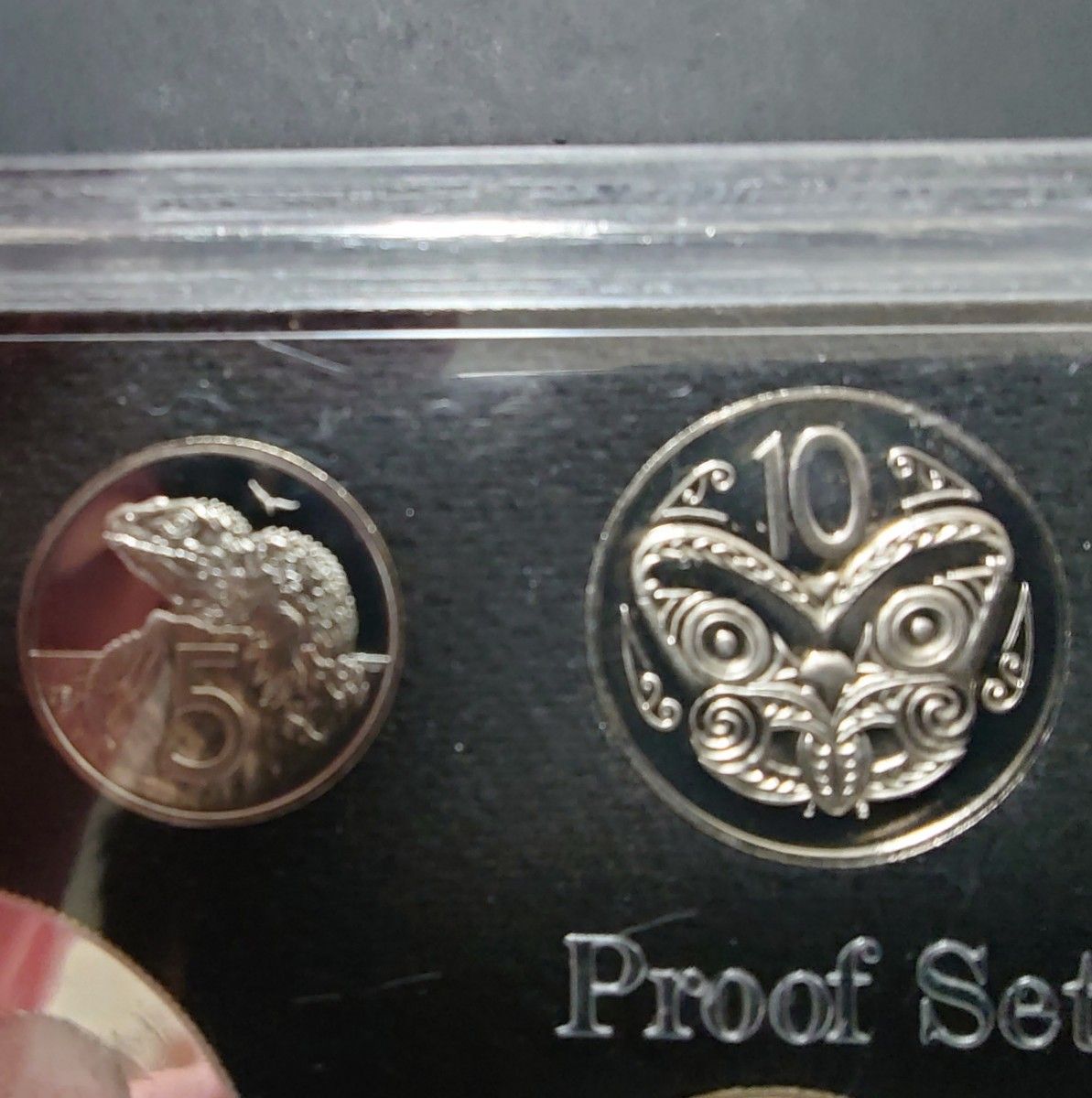 1984年 ニュージーランド銀貨 ブラックロビン銀貨 SV925 他プルーフ